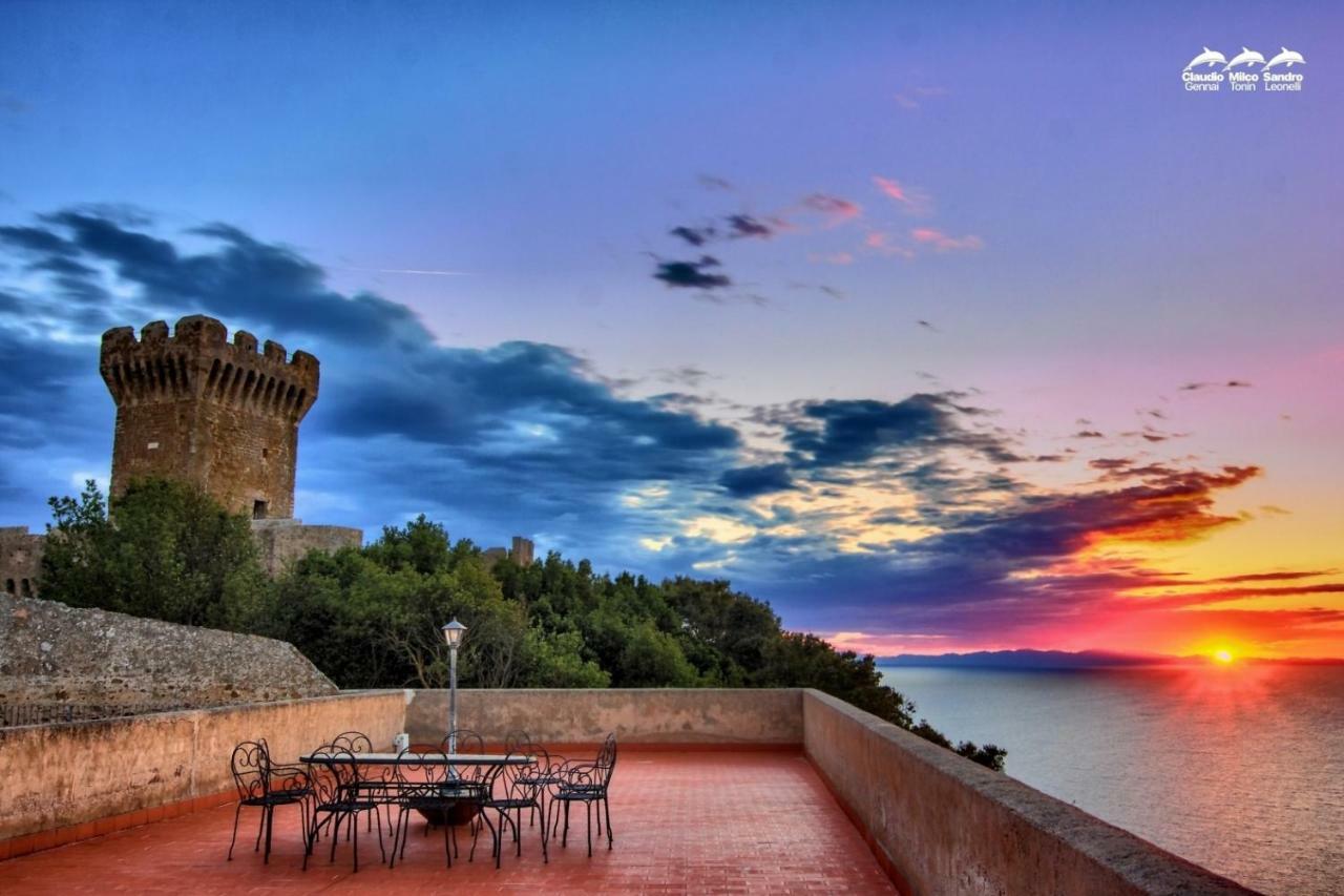 Castello Di Populonia Villa A Mare Luaran gambar